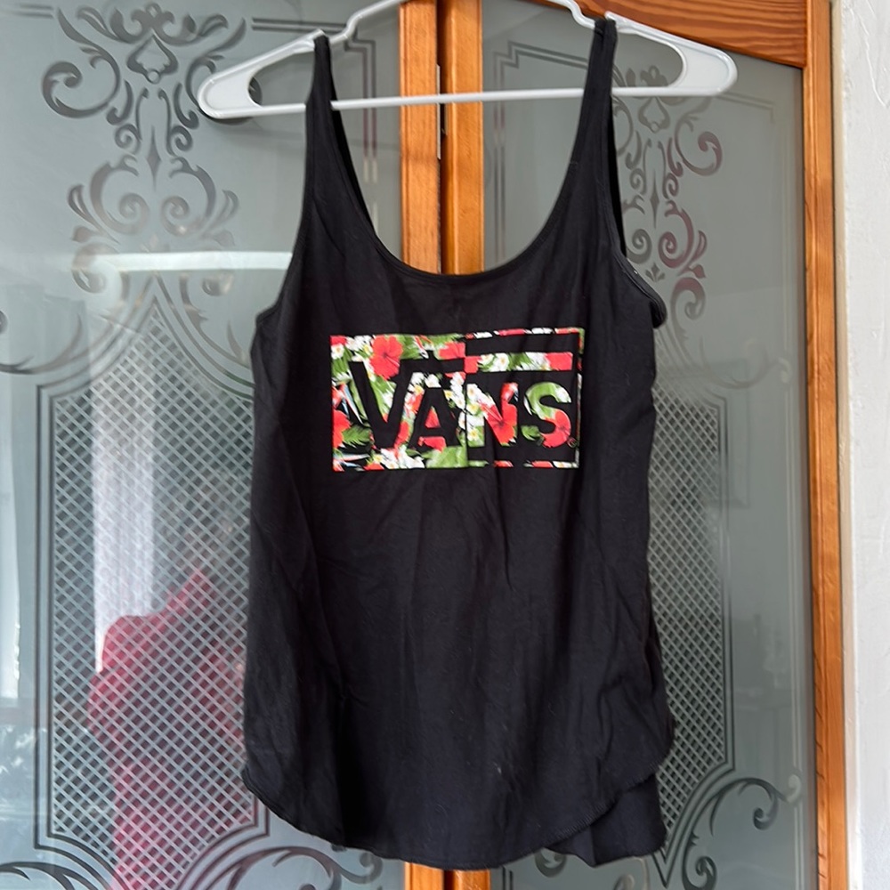 Black tank top